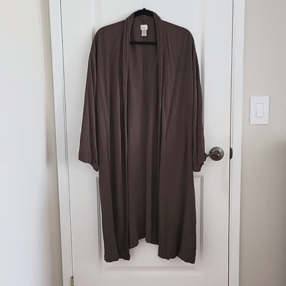 A New Day Textured Long Duster Cardigan One Size